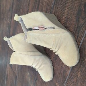 Sperry Top Slider Harper Kara Tan Suede Wedge Ankle Bootie - Women's 9